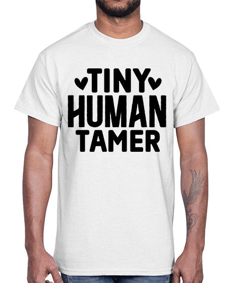 Tiny Human Tamer 468#- kids- Cotton Tee