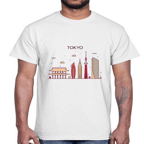 Tokyo 2001#- cities- Cotton Tee