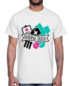 Trauma Queen Style Style 1584#- nurse- Cotton Tee