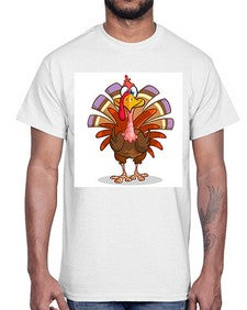 Turkey 258#- cartoon animals- Cotton Tee