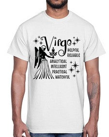 Virgo 527#- virgo- Cotton Tee