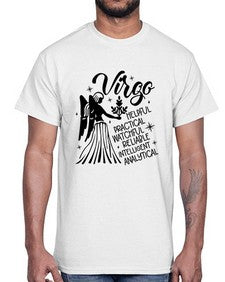Virgo 533#- virgo- Cotton Tee