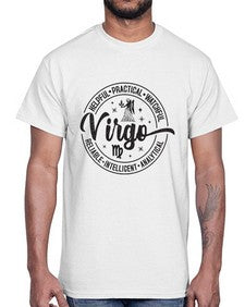 Virgo 535#- virgo- Cotton Tee