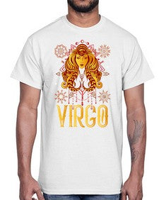 Virgo 542#- virgo- Cotton Tee