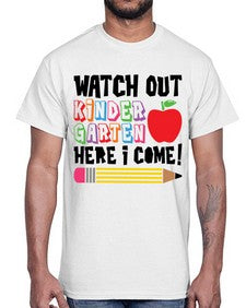 Watch Out Kindergarten 990#- kindergarten- Cotton Tee