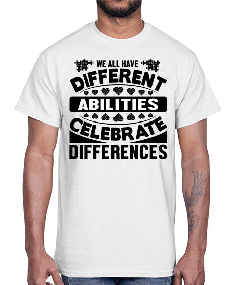 We all have Style 51#- autism- Cotton Tee