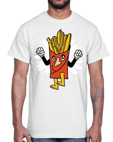 Weekend is near 265#- cartoon general- Cotton Tee