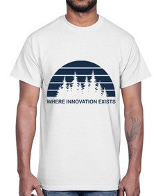 Where Innovation Exist 3#- internet- Cotton Tee