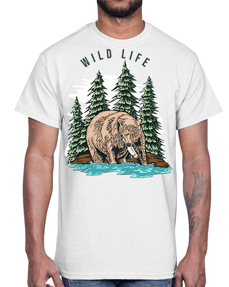 Wild Life 1#- nature- Cotton Tee