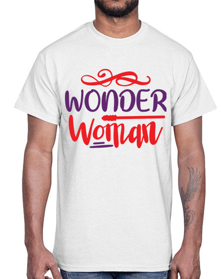Wonder Woman 156#-  fashion- Cotton Tee