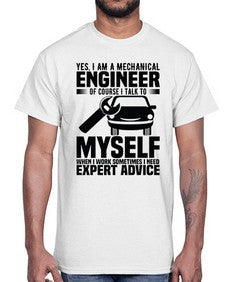 Yes I Am A Mechanical Style 1671#- engineer- Cotton Tee