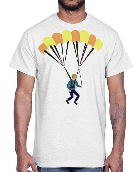 all in one 08#- parachute- Cotton Tee
