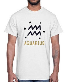 aquarius 83#- aquarius- Cotton Tee