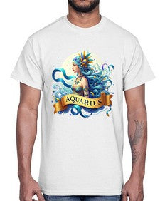 aquarius 84#- aquarius- Cotton Tee