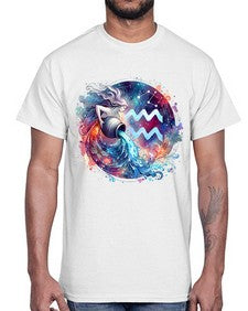 aquarius 90#- aquarius- Cotton Tee