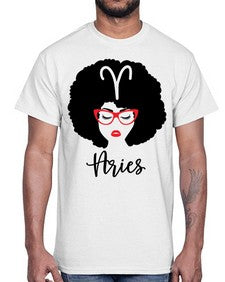 aries 122#- aries- Cotton Tee