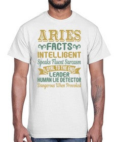 aries 123#- aries- Cotton Tee