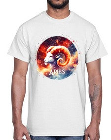 aries 128#- aries- Cotton Tee