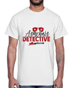 armchair detective 238#- true crime- Cotton Tee