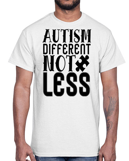 autism different not less 5214#- autism- Cotton Tee