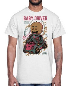 baby driver hnm 245#- art pop art- Cotton Tee