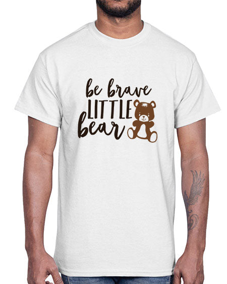 be brave little bear png 29#- bears - animals- Cotton Tee