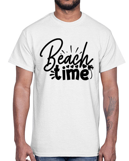 beach time Style 108#- summer- Cotton Tee