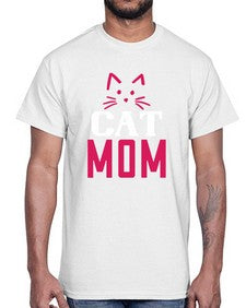 cat mom Style 34#- cats- Cotton Tee