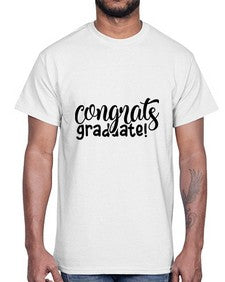 congrats graduate 39#- graduation- Cotton Tee