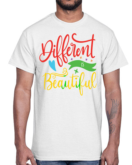 different is beautiful Style 11#- autism- Cotton Tee