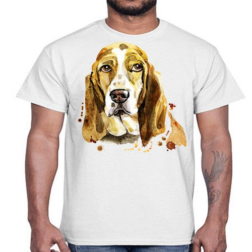 dog 107#- dogs- Cotton Tee
