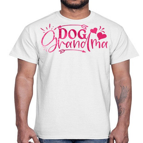 dog grandma 79#- dogs- Cotton Tee