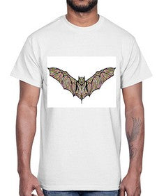 ethnic bat 415#- mandala- Cotton Tee