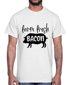 farm fresh bacon 961#- bacon- Cotton Tee