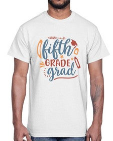 fifth grade grad 70#- fifth grade- Cotton Tee