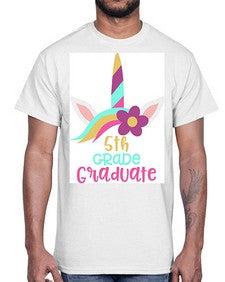 fifth grade graduate 71#- fifth grade- Cotton Tee