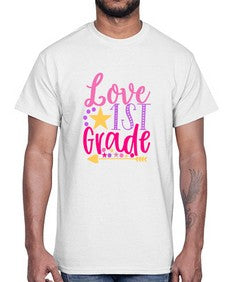 first Grade Love 148#- first grade- Cotton Tee