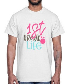 first grade design 121#- first grade- Cotton Tee