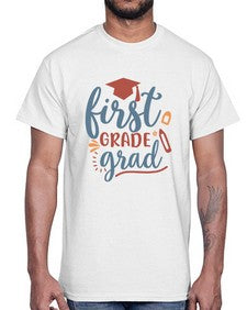 first grade grad 137#- first grade- Cotton Tee