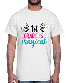 first grade is magical 140#- first grade- Cotton Tee