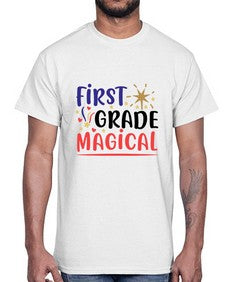first grade magical 149#- first grade- Cotton Tee