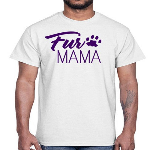 fur mama- dogs- Cotton Tee