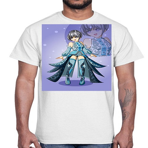 game of beautiful girl140#- anime- Cotton Tee