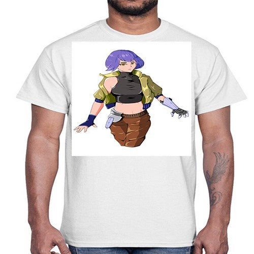 girl with gauntlet169#- anime- Cotton Tee