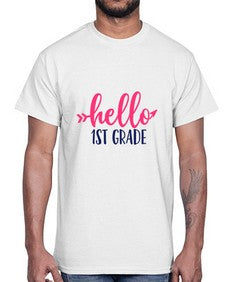 hello first grade 270#- first grade- Cotton Tee
