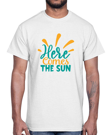 here comes the sun Style 95#- summer- Cotton Tee