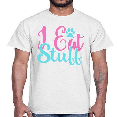 i eat stuff Style 82#- dogs- Cotton Tee
