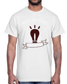 i miss my preinternet brain 74#- internet- Cotton Tee