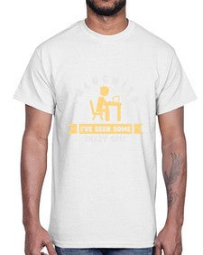 incognito ive seen some crazy shit 31#- computer- Cotton Tee