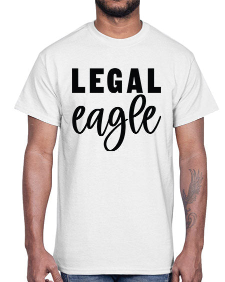 legal eagle 1045#- lawyer- Cotton Tee